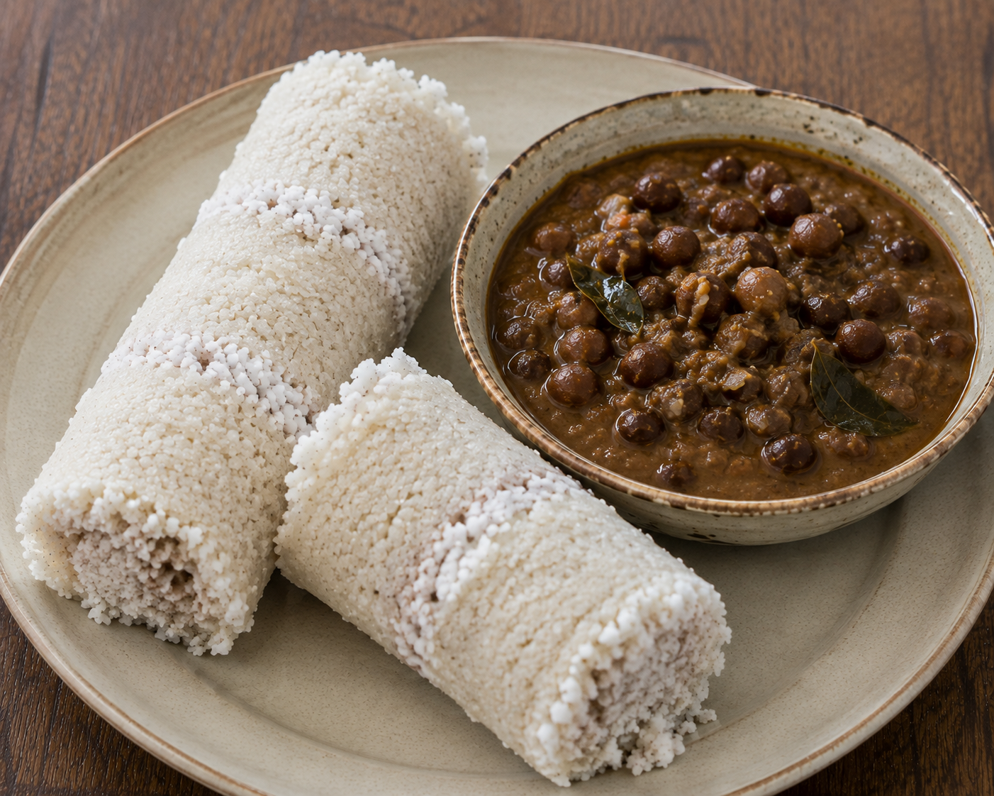 プットゥ＋カダラカレー