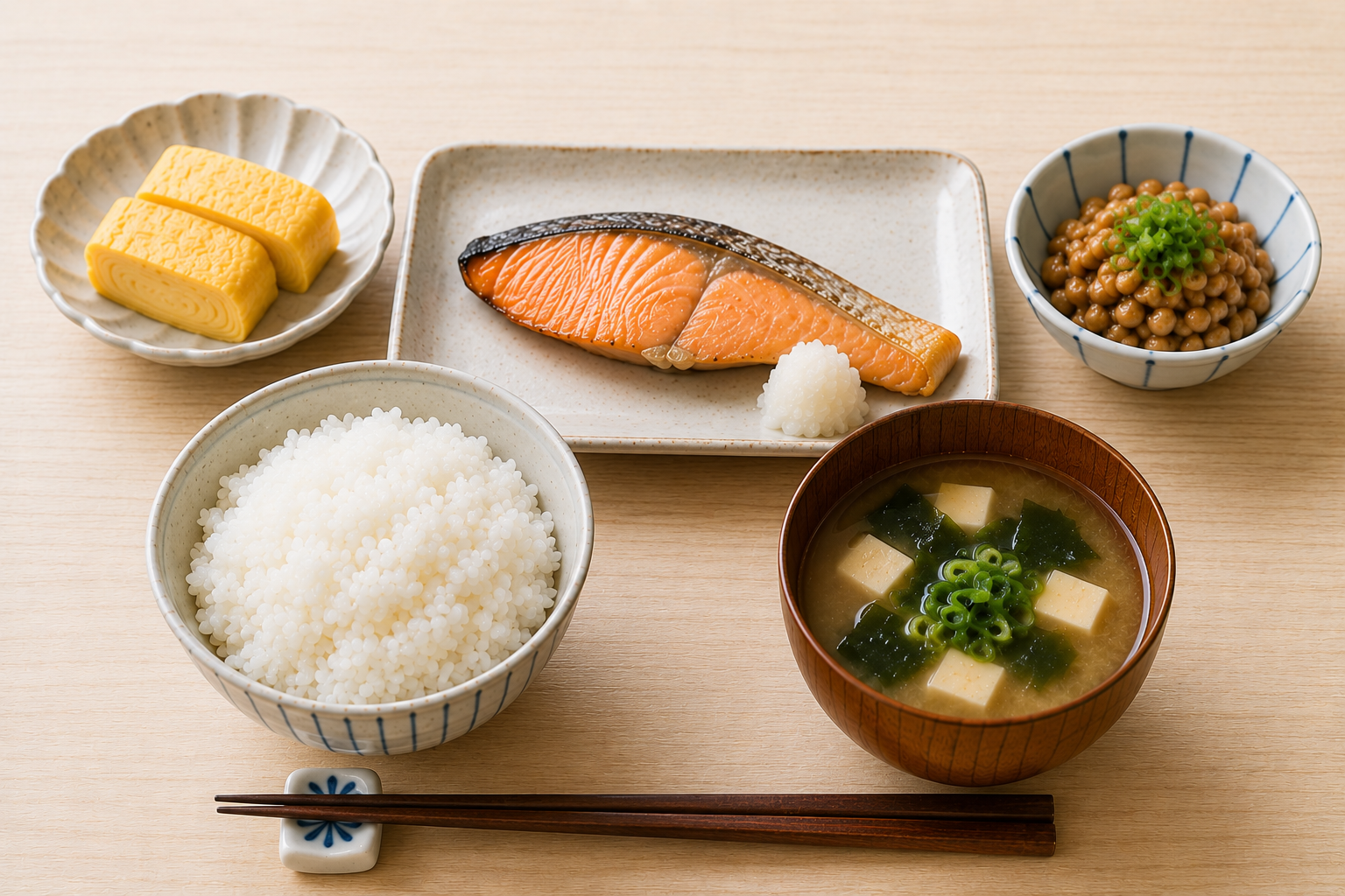 日本の朝食