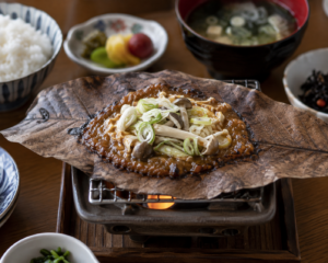 朴葉味噌