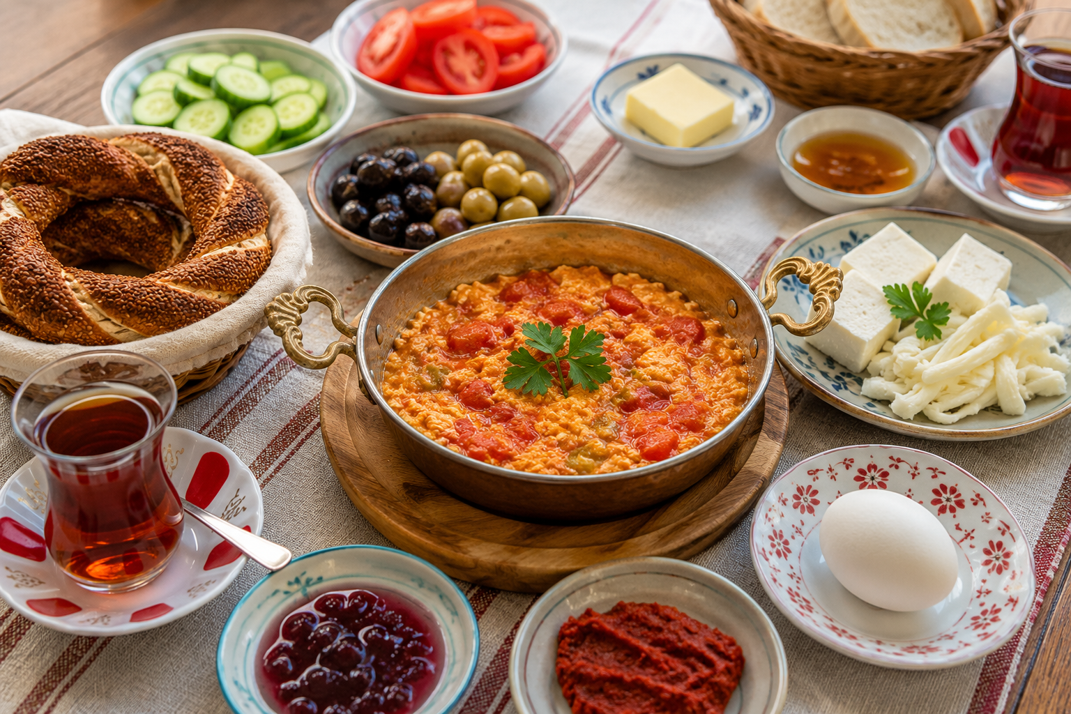 トルコの朝食