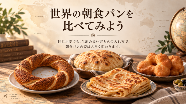 世界の朝食パンを比べてみよう
